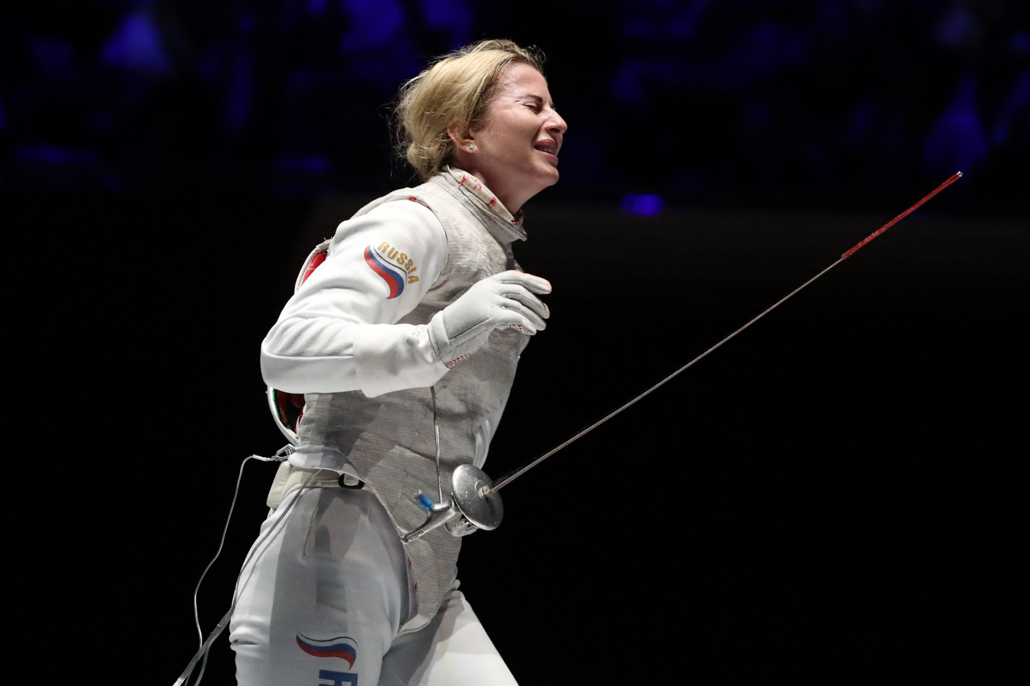 Reigning Olympic champion Inna Deriglazova triumphed at the FIE Women's Foil World Cup ©Getty Images