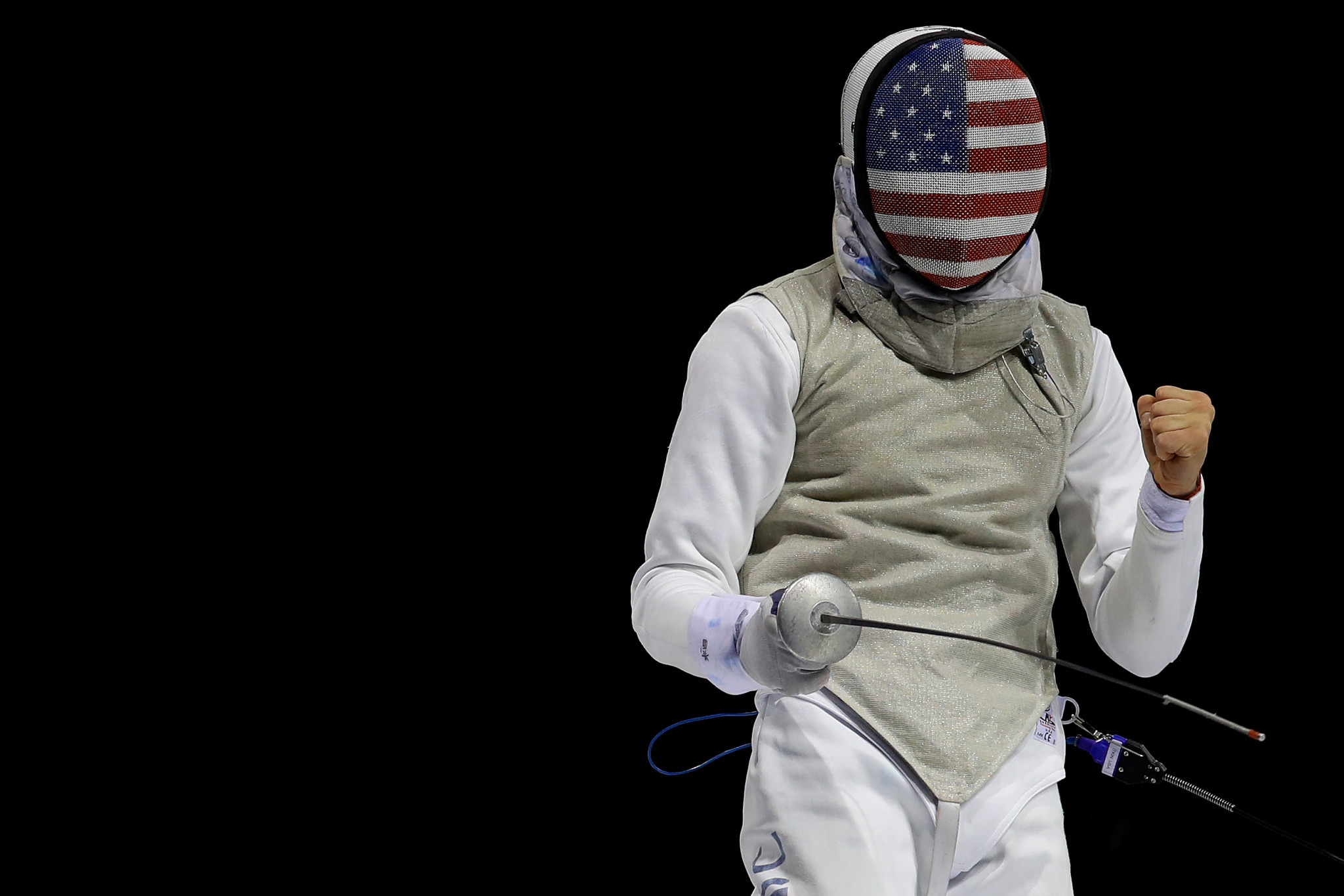 Nick Itkin of the US won gold at the Men's Foil World Cup in Paris ©Getty Images