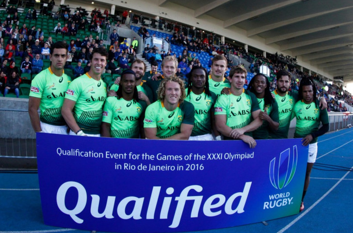 South Africa and Fiji booked their places at the 2016 Olympic Games by reaching the quarter-finals of the Glasgow Sevens event ©World Rugby