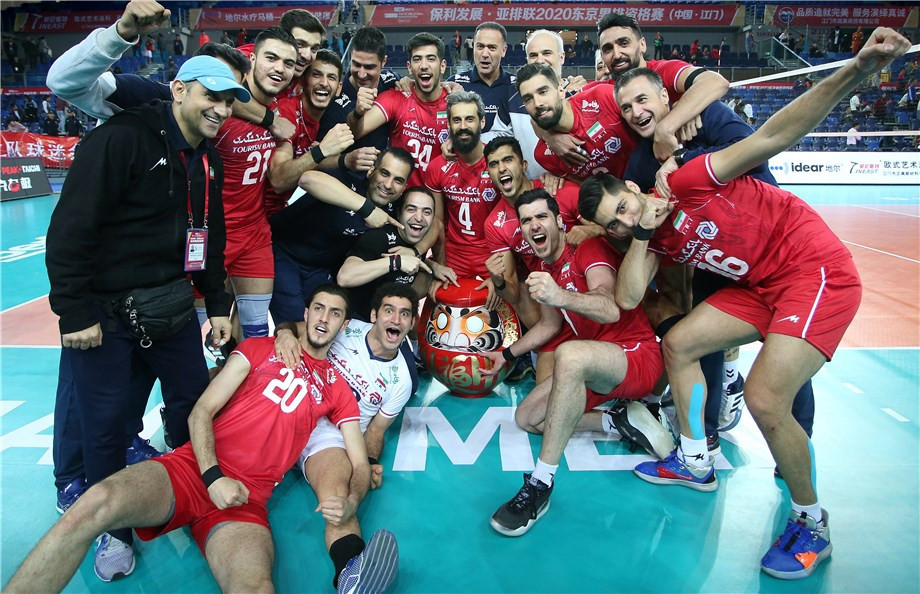 Iran's men downed China to qualify for Tokyo 2020 ©FIVB