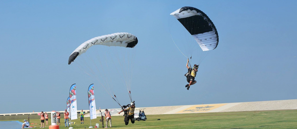 Serbian and Chinese share paragliding accuracy lead at World Air Games