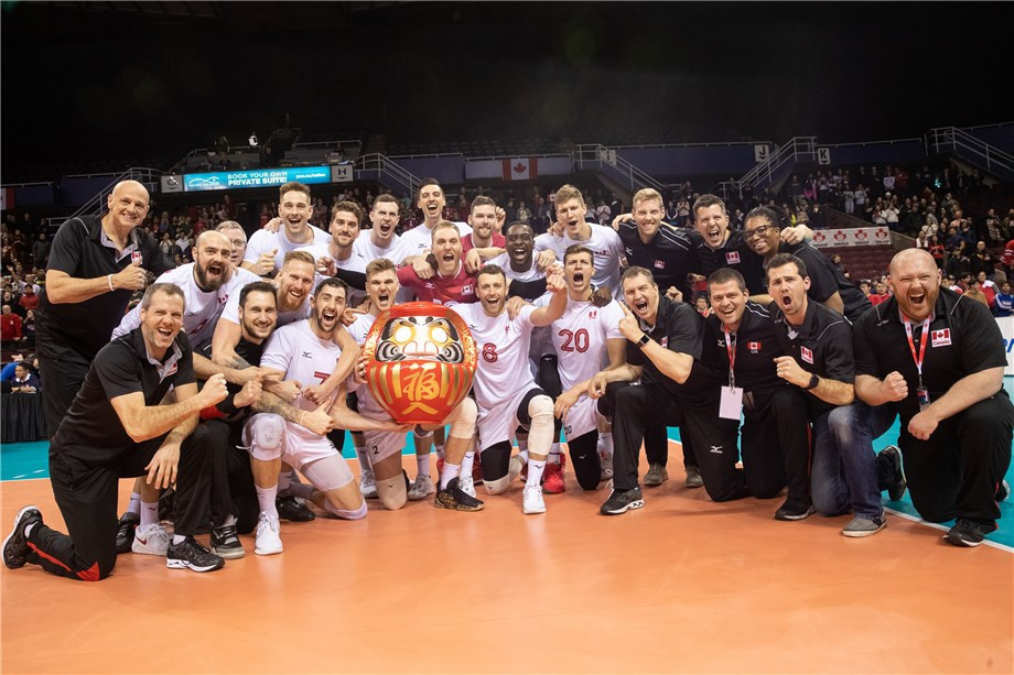 Canada, Venezuela and Dominican Republic celebrate Tokyo 2020 volleyball berths