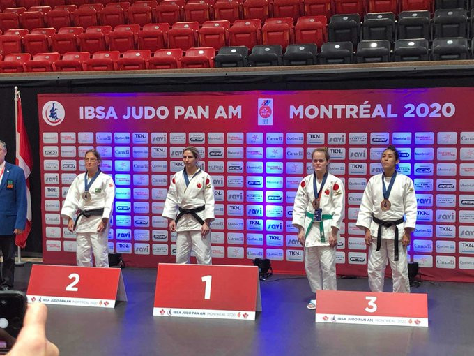 Canada's Priscilla Gagné topped the women's under-52 kilograms podium ©Burnaby Judo Club/Twitter