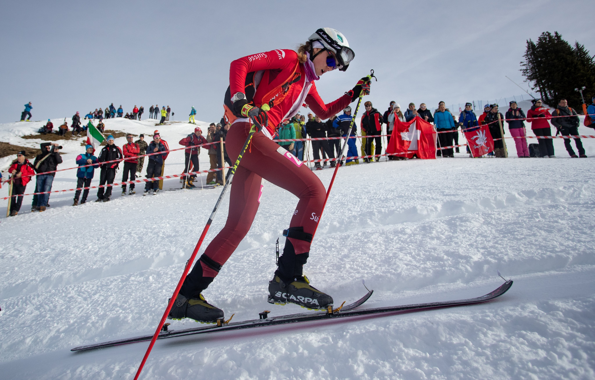 Athletes battled through the rounds of the ski sprint competitions ©Getty Images