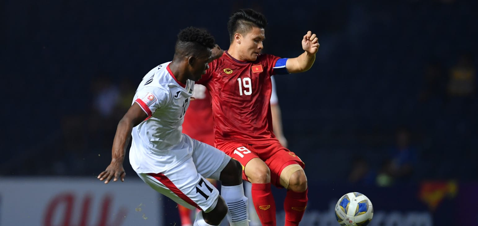 Vietnam and Jordan played out a goalless draw ©AFC