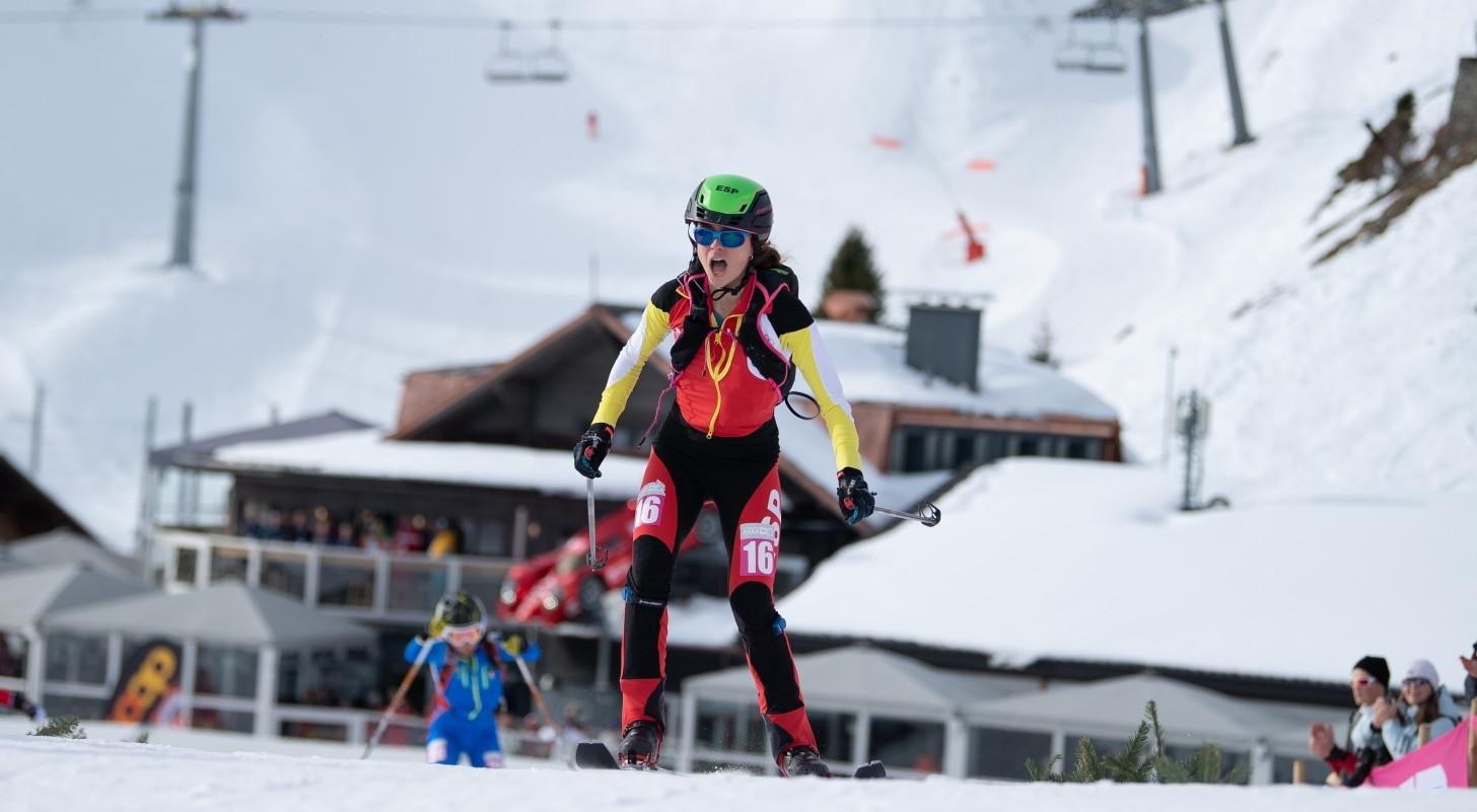 Maria Costa Diez of Spain claimed gold in the women's sprint at Villars Winter Park ©OISphoto