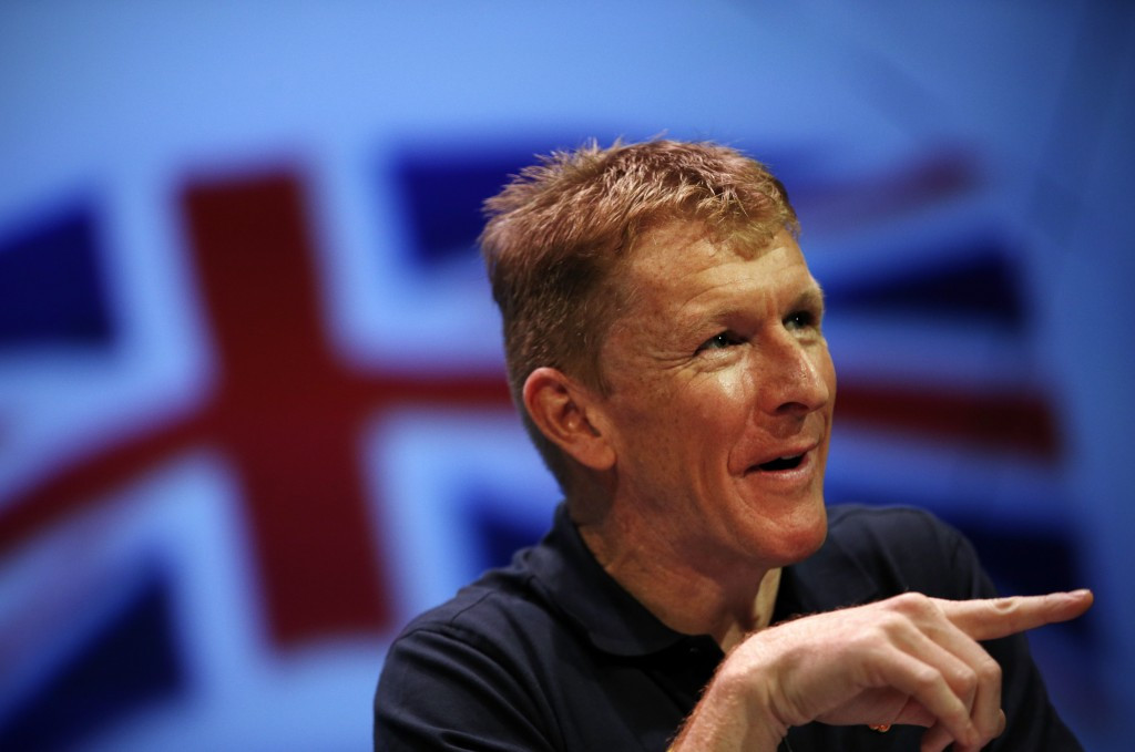Tim Peake is set to complete the 2016 London Marathon in space ©Getty Images