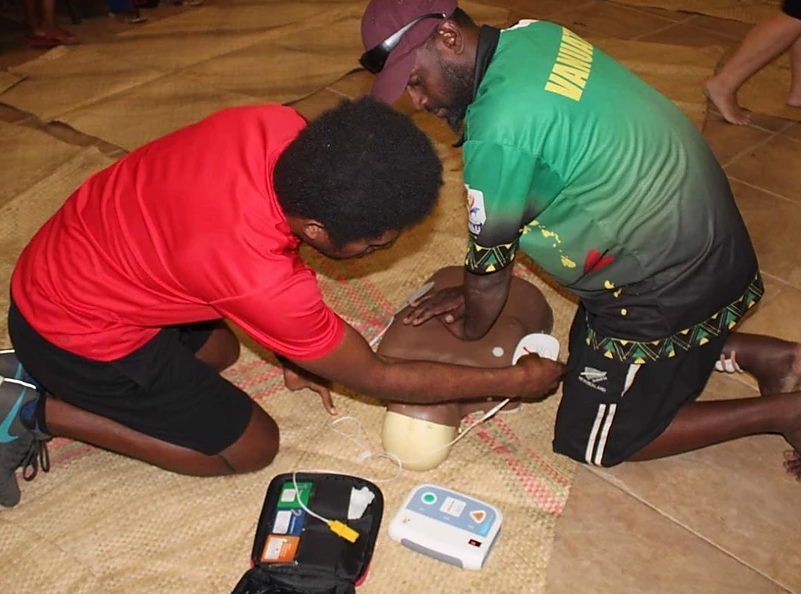 The injury prevention course follows a session on first aid last year ©VASANOC