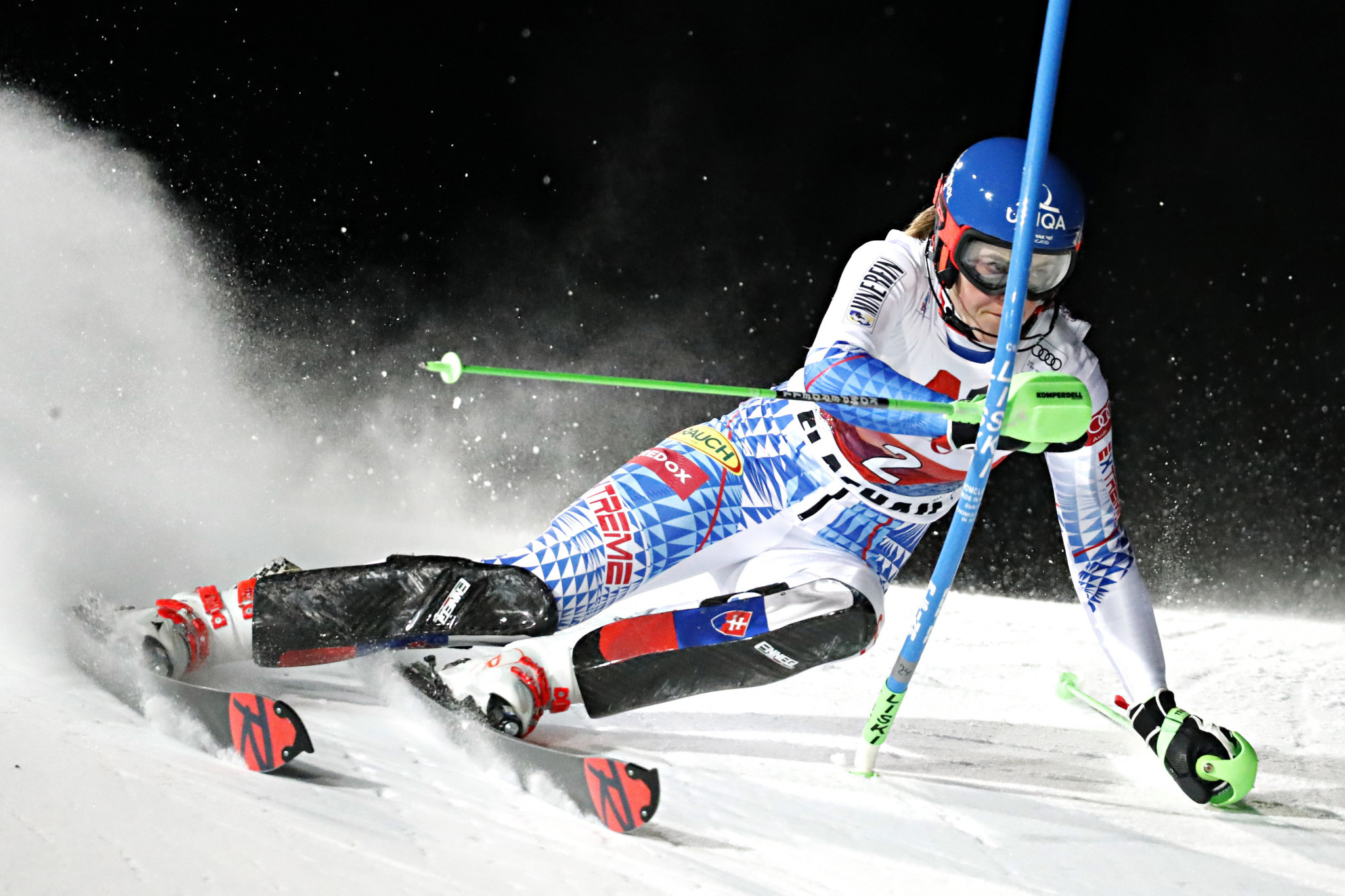 Slovakia's Petra Vlhová was in fine form at the FIS Alpine Skiing World Cup in Flachau ©Getty Images