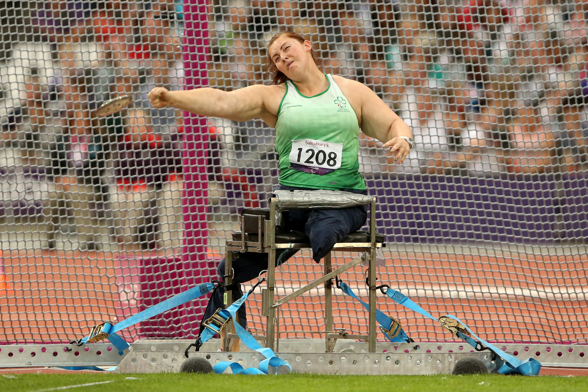 Orla Barry won two Paralympic medals in her career ©Getty Images