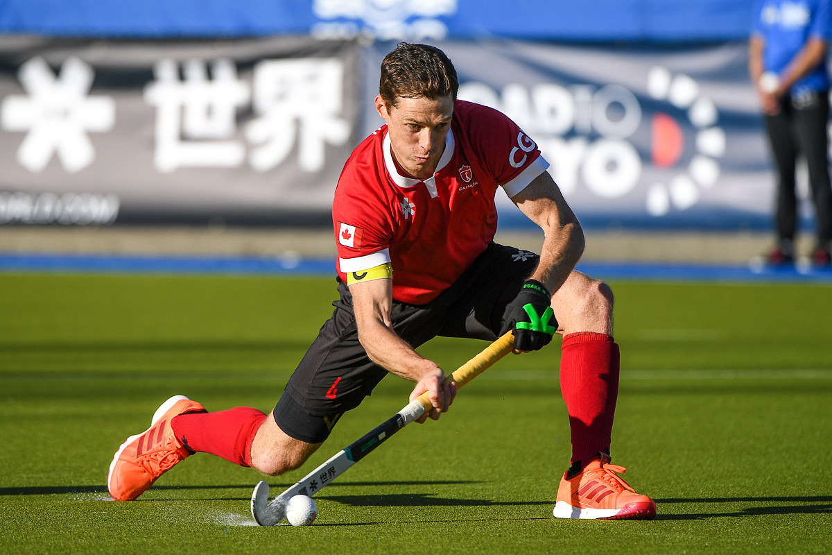 Canada were awarded a penalty stroke by the video umpire in the last second of their Olympic qualifier in November ©FIH