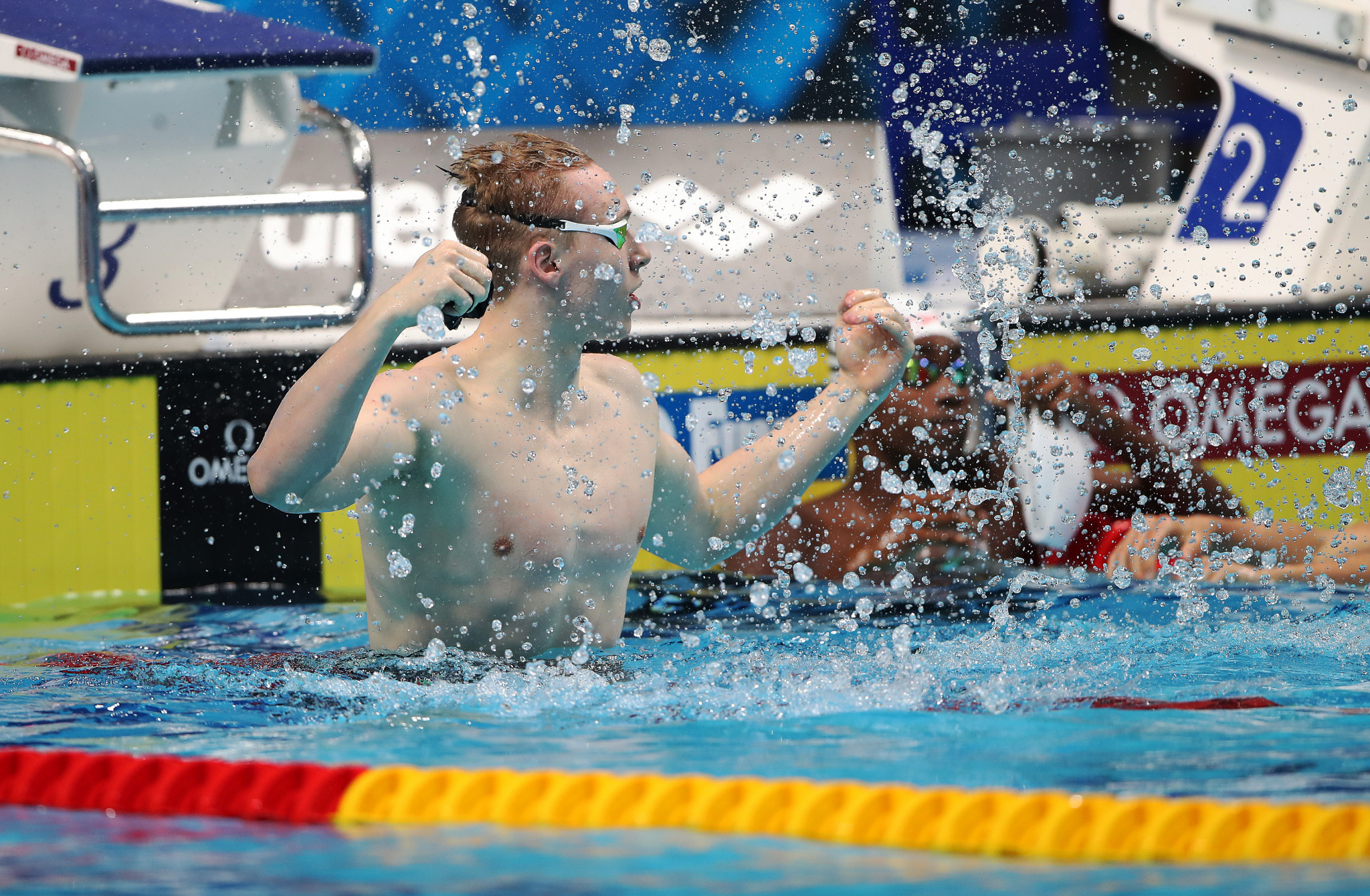 Andrei Minakov of Russia won two golds at the FINA Champions Swim Series ©Getty Images