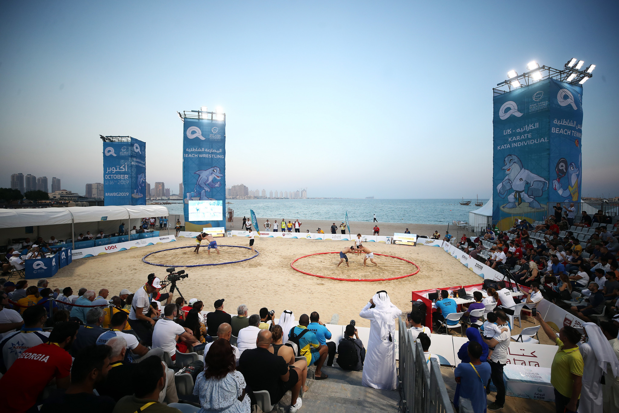 Following its removal from WADA's non-compliance list, Indonesia will be eligible to host events such as the ANOC World Beach Games, for which it is the sole candidate to do so, in 2023 ©Getty Images
