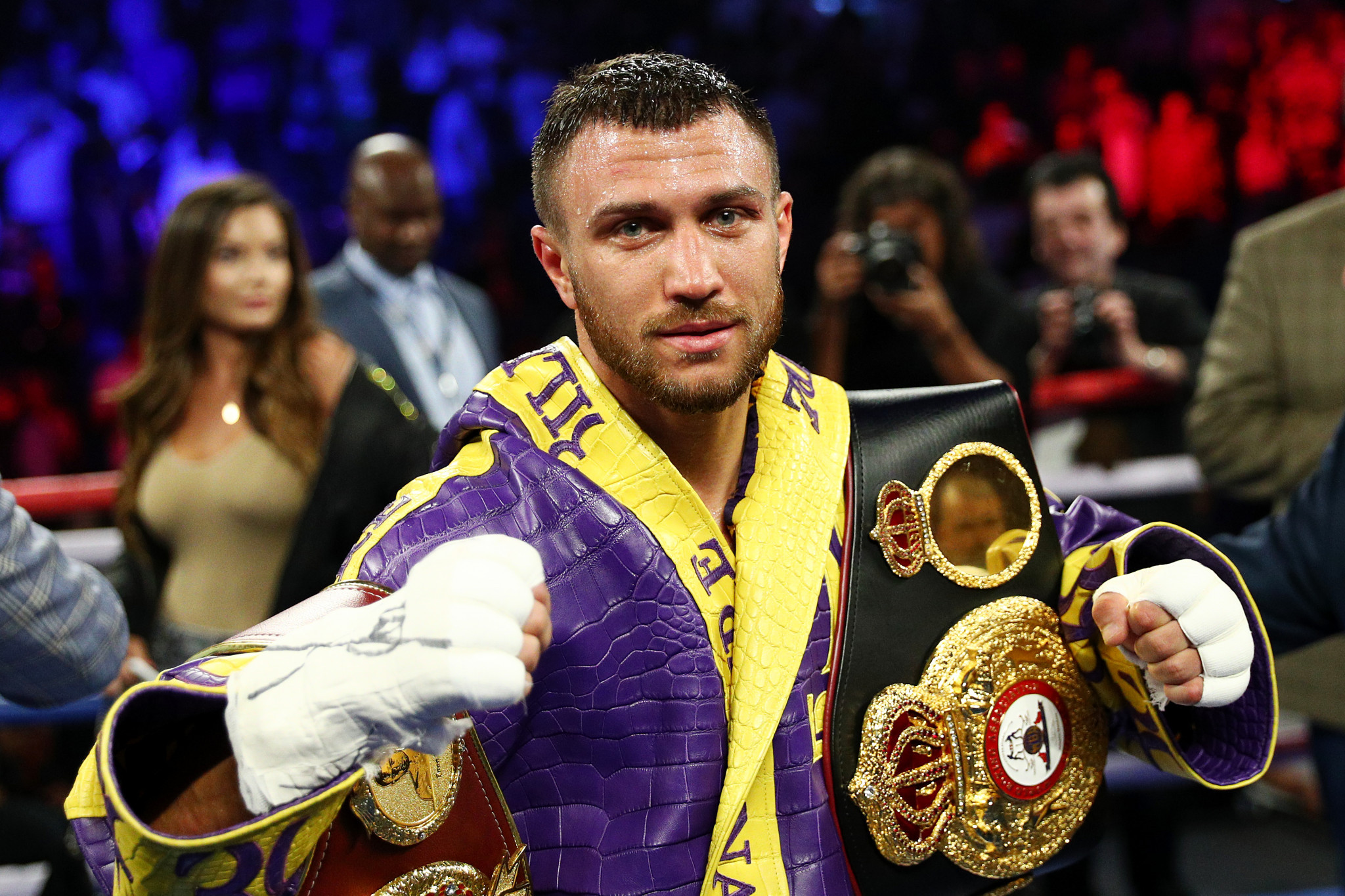 Vasyl Lomachenko is considered one of the finest pound-for-pound fighters in the world ©Getty Images