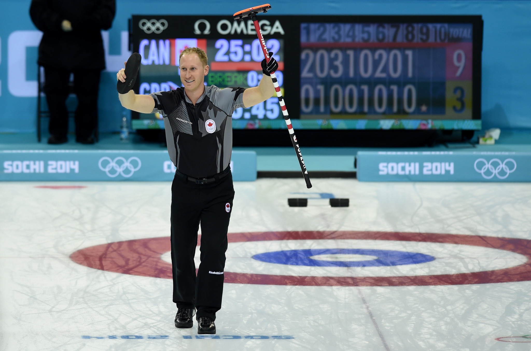 Olympic champion Brad Jacobs is in good form in Yorkton ©Getty Images