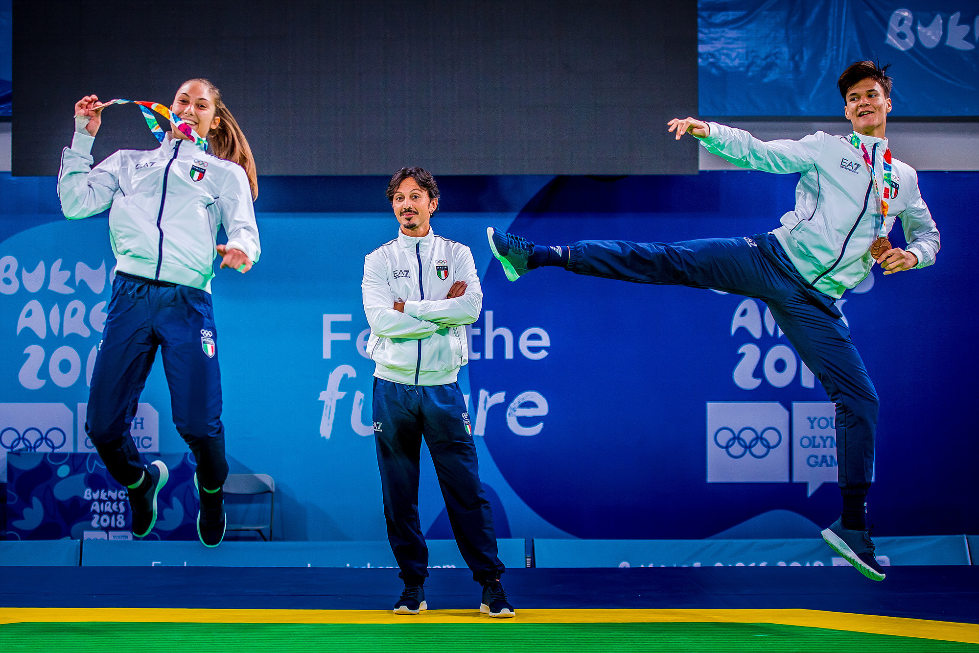 A total of five individual weight categories for male and female athletes were contested at the 2018 Summer Youth Olympic Games in Buenos Aires ©World Taekwondo