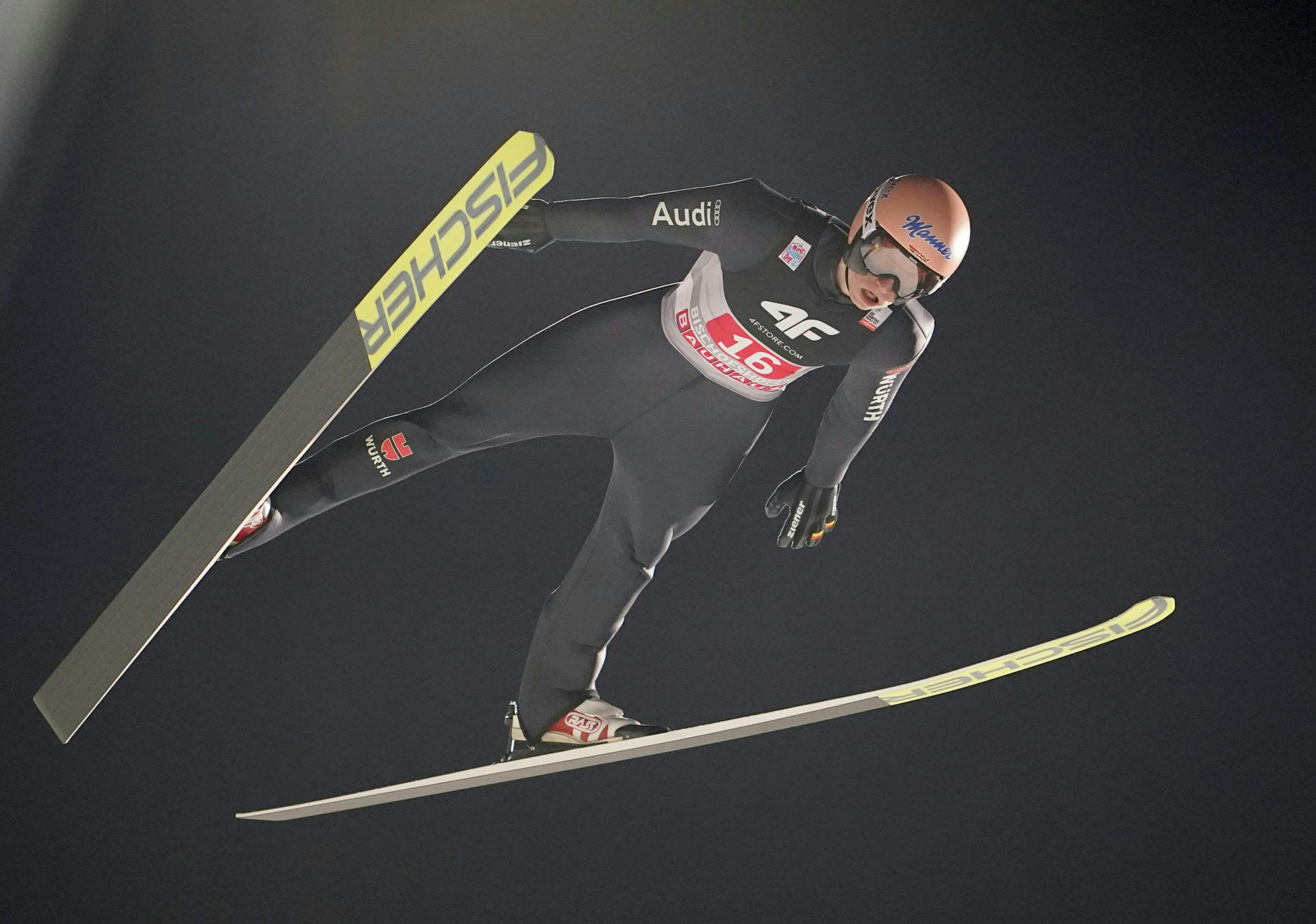 Germany's Karl Geiger is flying high going into his home FIS Ski Jumping World Cup in Titisee-Neustadt ©Getty Images