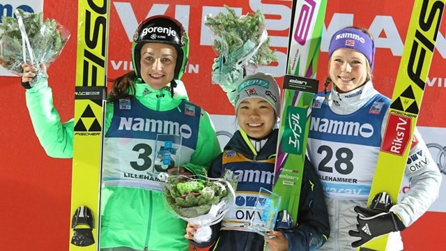 Takanashi leaps to success at opening women's FIS Ski Jumping World Cup event of season