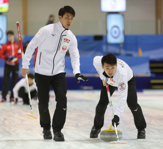 The fifth round-robin session was held in the men's event ©WCF