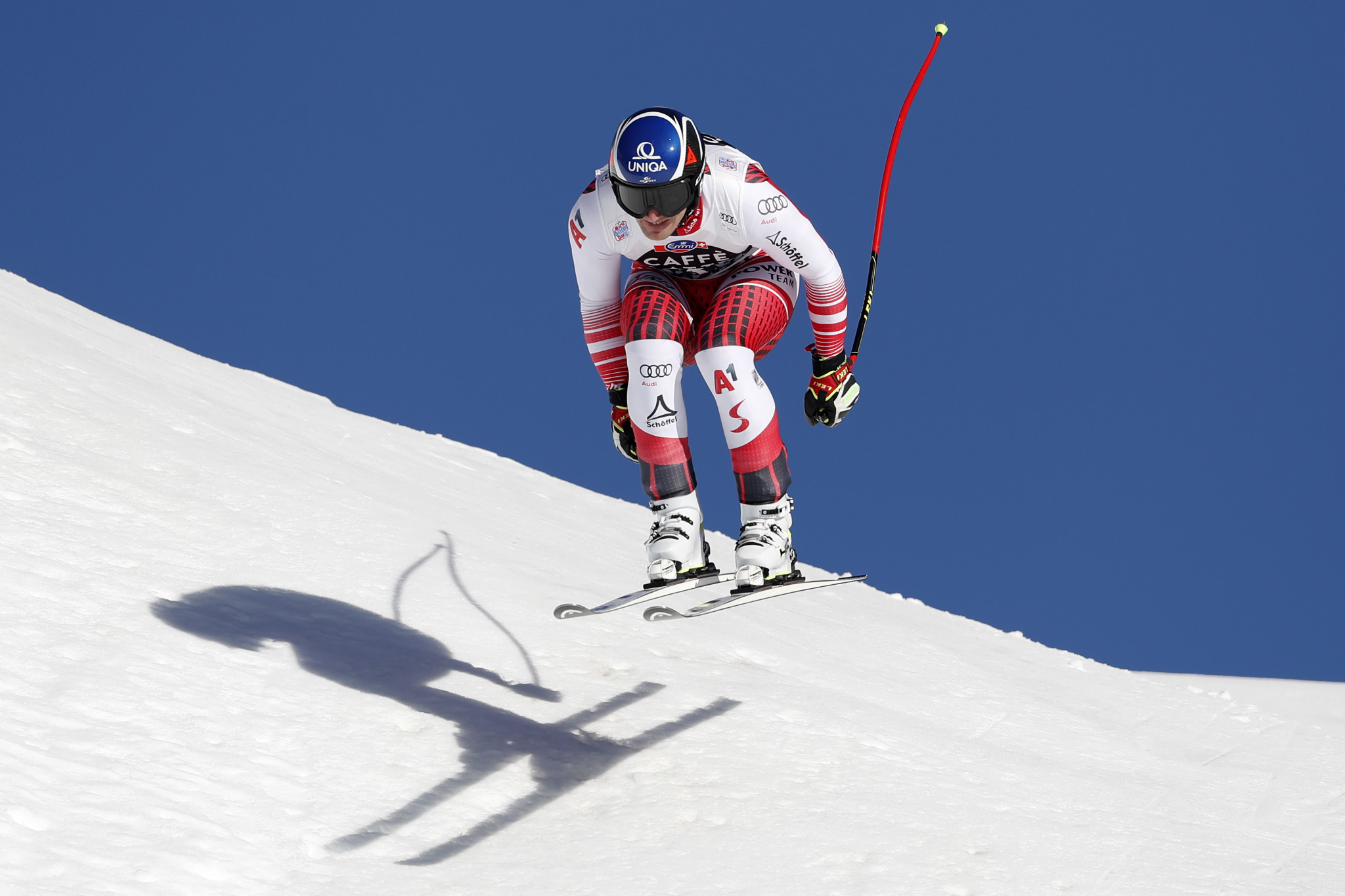 Matthias Mayer impressed in training for the FIS Alpine Ski World Cup event in the Swiss resort of Wengen ©Getty Images