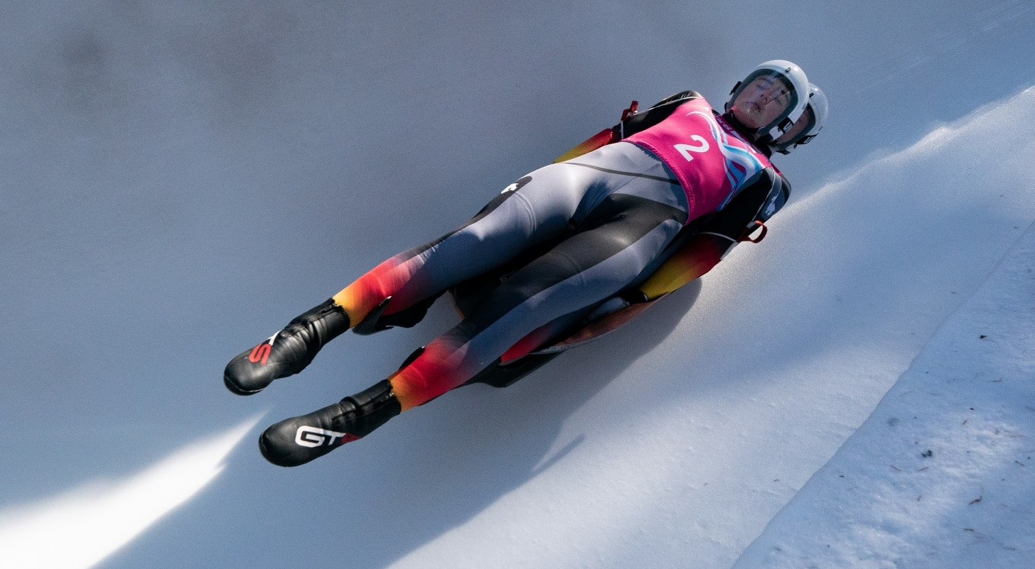 Germany enjoyed a successful start to the luge competition at Lausanne 2020 ©OISphoto