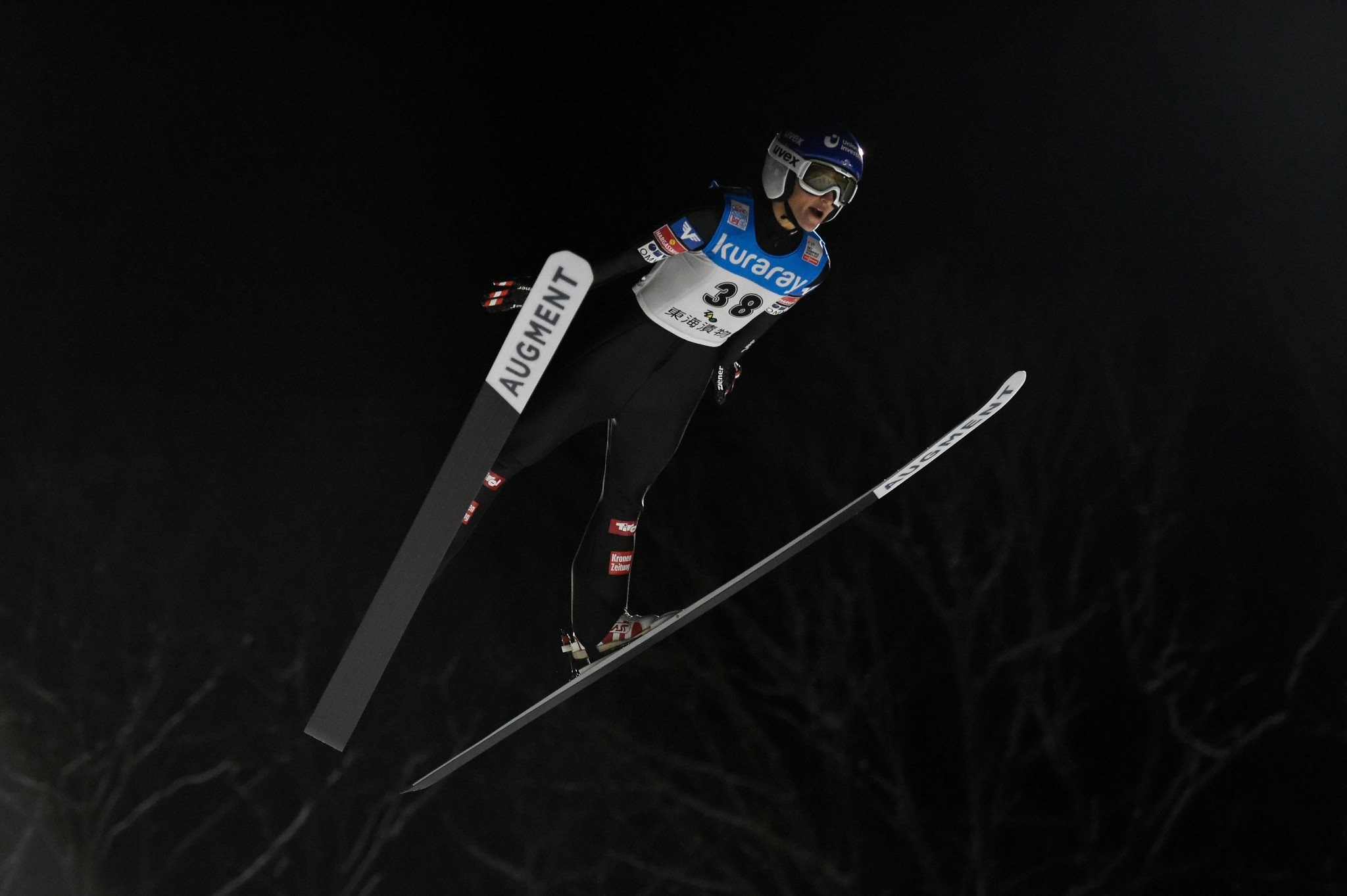 Austria's Eva Pinkelnig is in the form of her life on the FIS Ski Jumping World Cup tour ©Getty Images