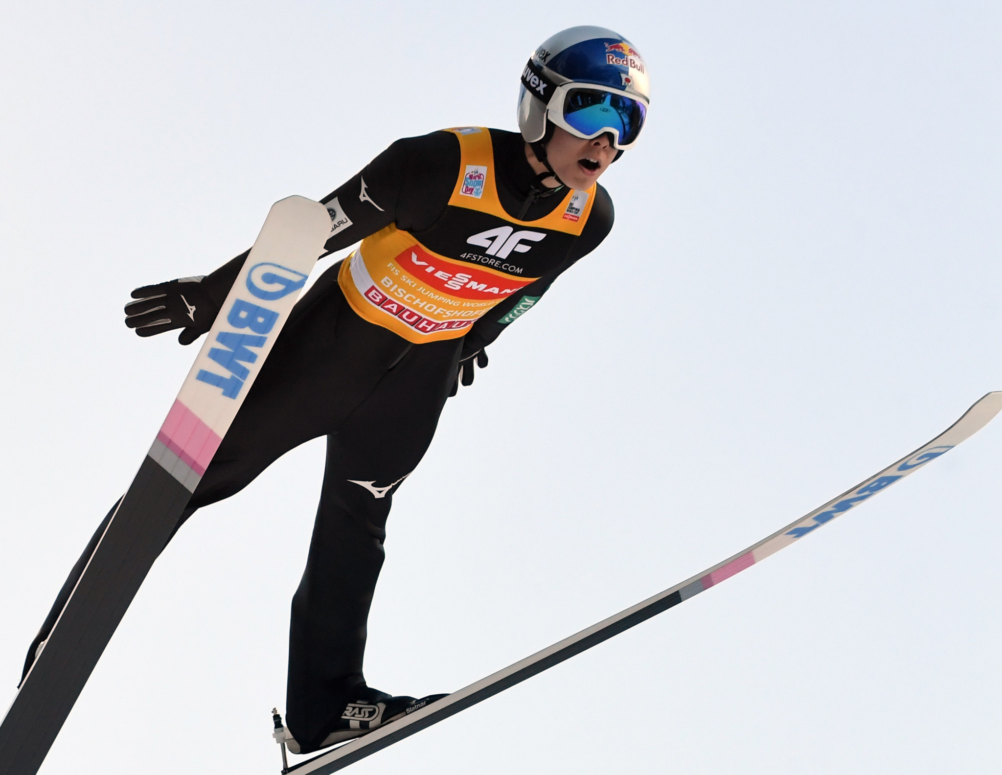 Defending FIS Ski Jumping World Cup champion Ryoyu Kobayashi topped qualifying at Titisee-Neustadt ©Getty Images