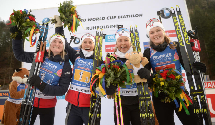 Norway continue run of relay success at IBU World Cup in Ruhpolding
