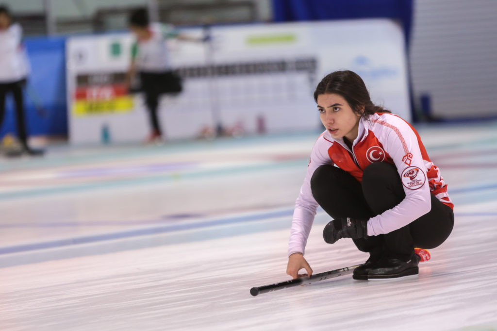 Turkey earned the third women's playoff place today at the WCF World Qualification Event ©World Curling