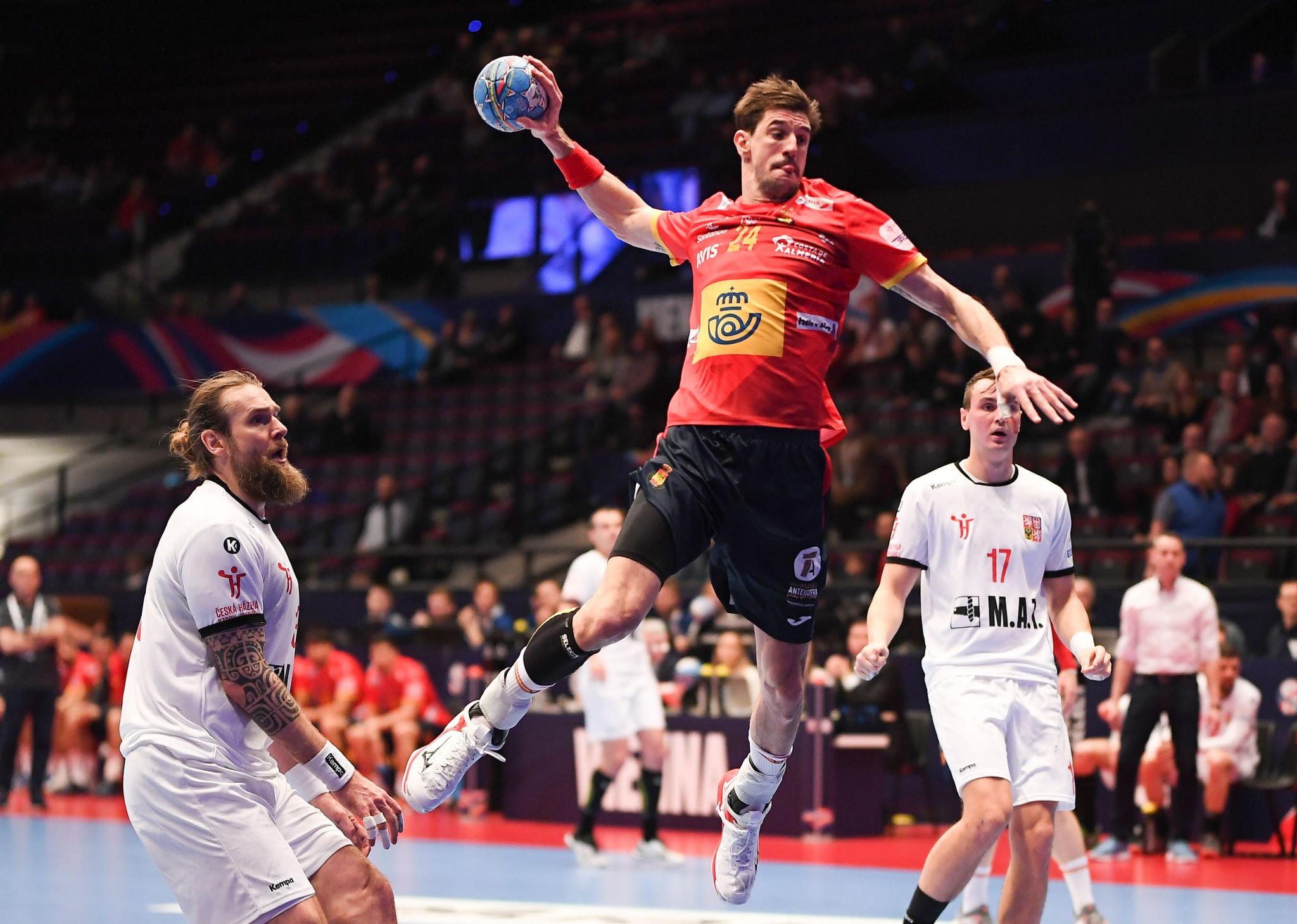 Defending champiions Spain are walking tall at the EHF Men's Championships ©Getty Images