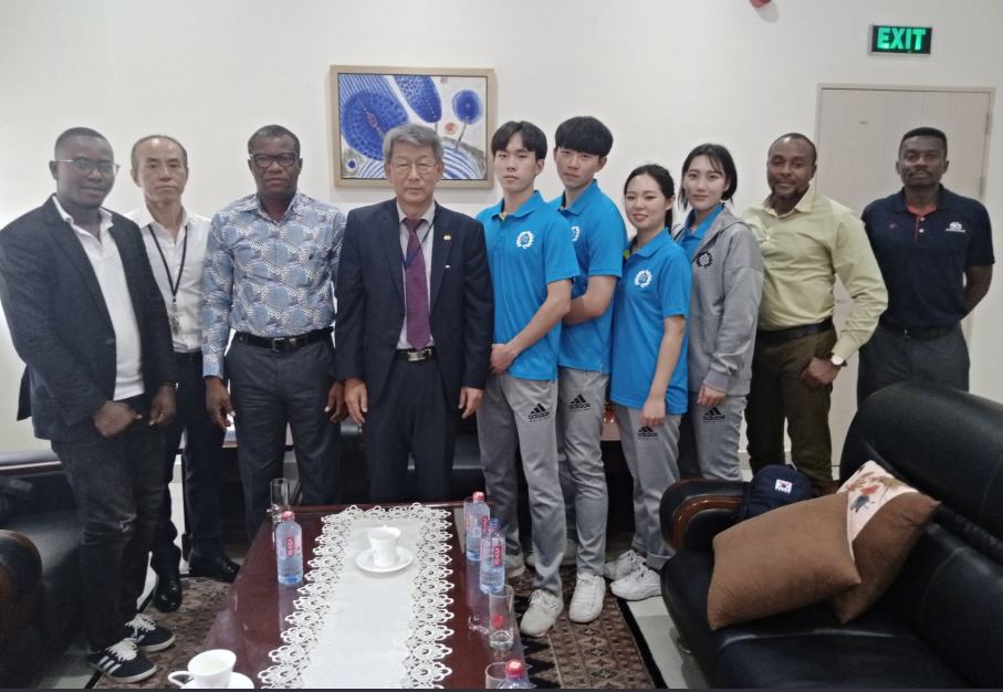 Korean ambassador meets with Ghana Taekwondo Federation