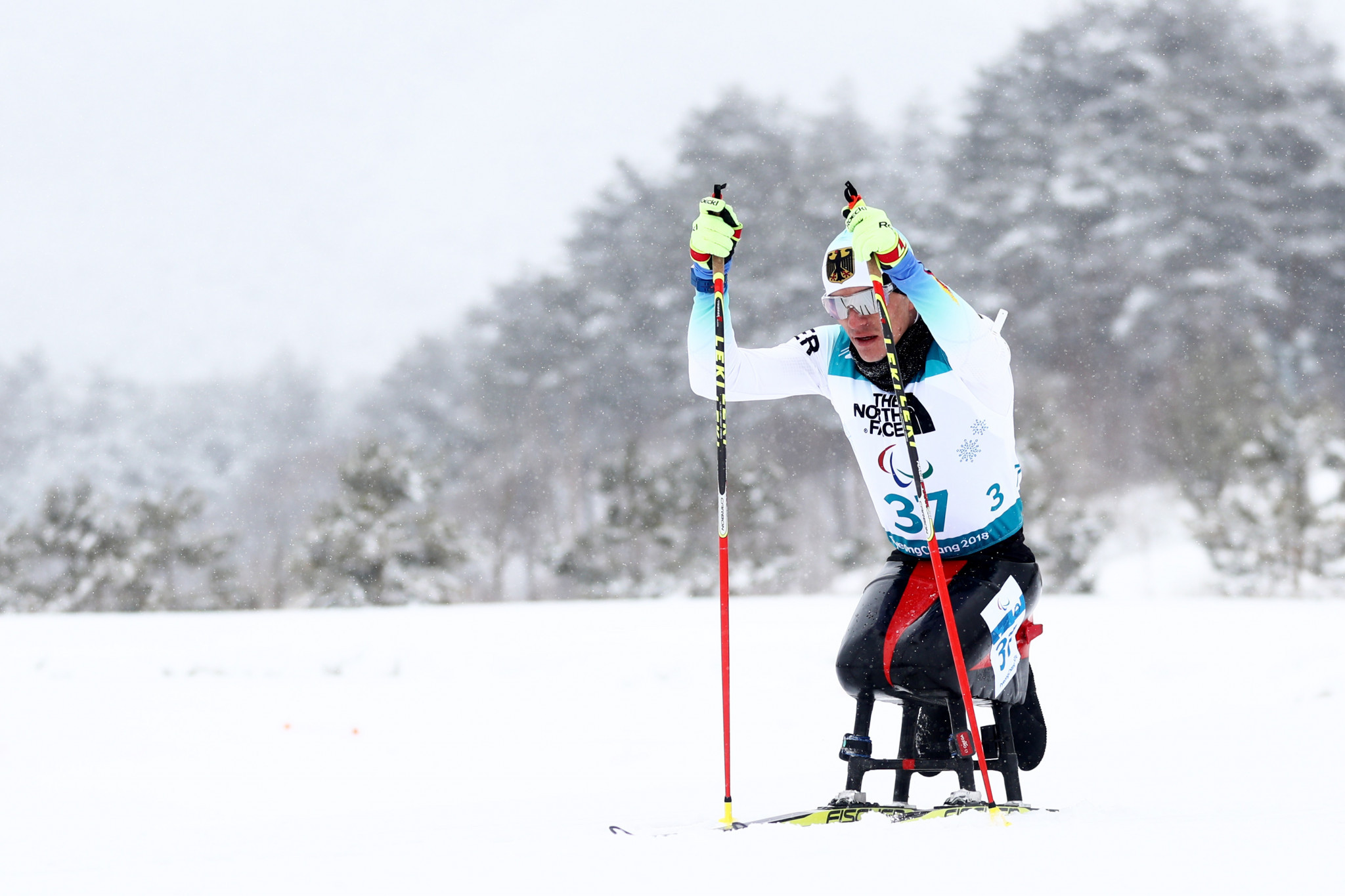 Hosts Germany dominate sitting, as biathlon action continues at World Para Nordic Skiing World Cup