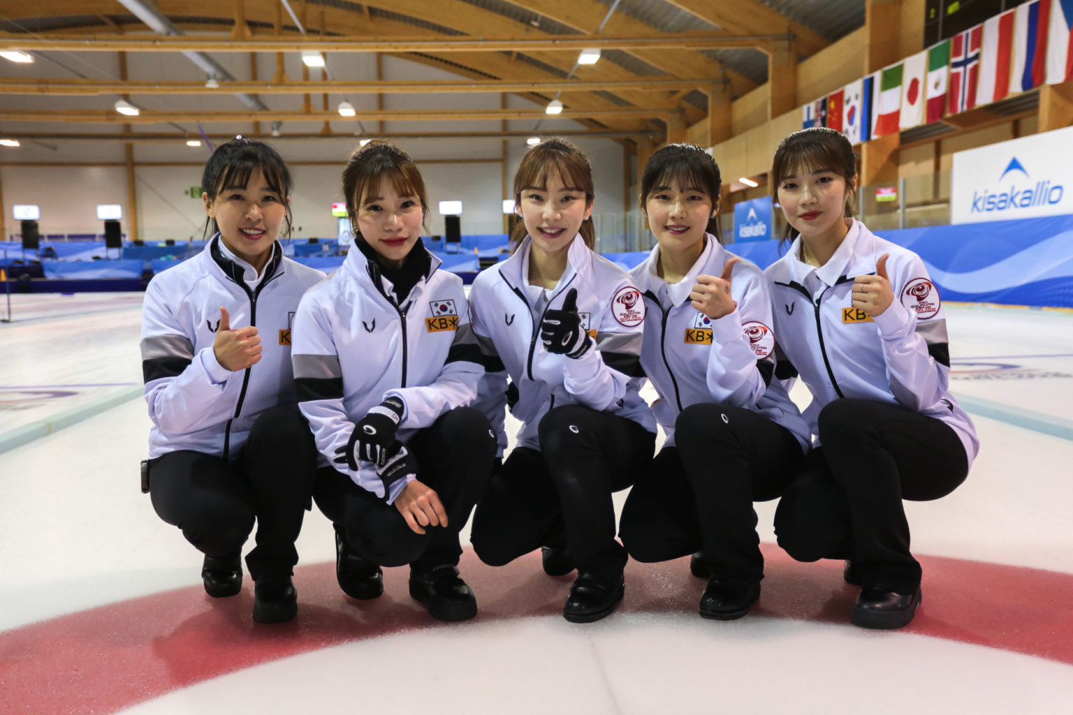 South Korea were one of the two teams to qualify for the World Women's Curling Championship today ©WCF/Tom Rowland