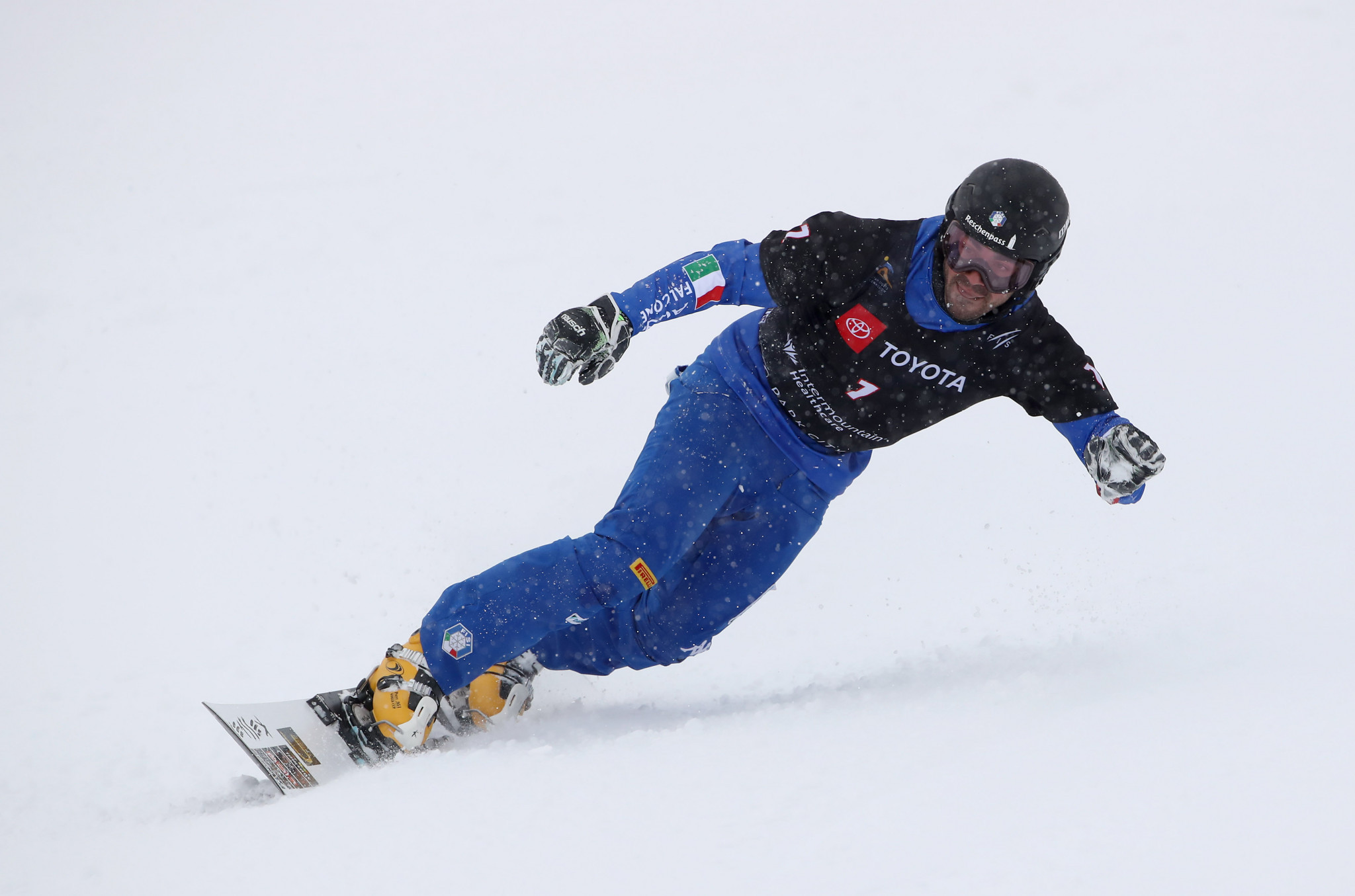 Italy's Coratti repeats win in men's parallel giant slalom at FIS Snowboard World Cup in Rogla