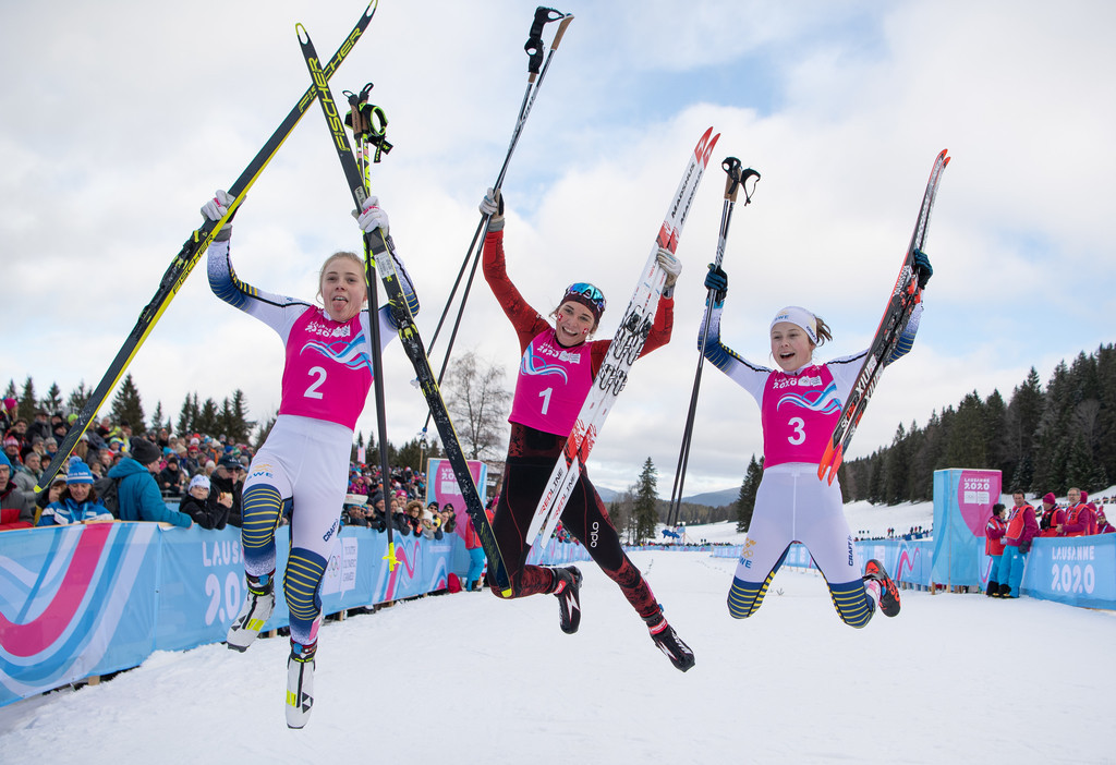 Switzerland enjoyed success in the cross-country as they overtook Russia on the medals table ©OISphoto