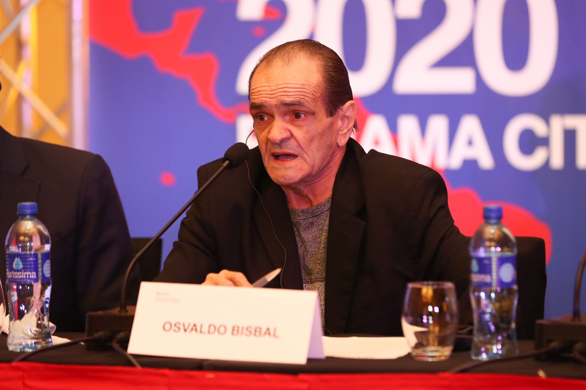 American Boxing Federation President Osvaldo Bisbal was another to welcome delegates ©AIBA
