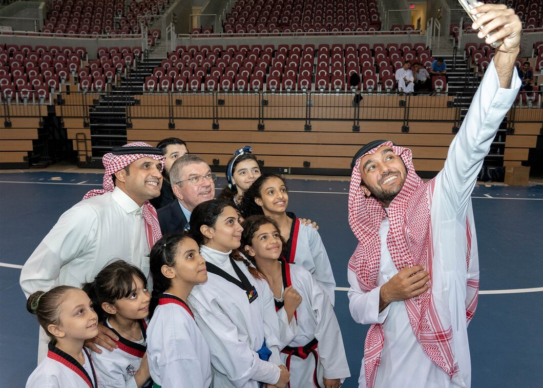 International Olympic Committee President Thomas Bach visited Saudi Arabia last year ©IOC