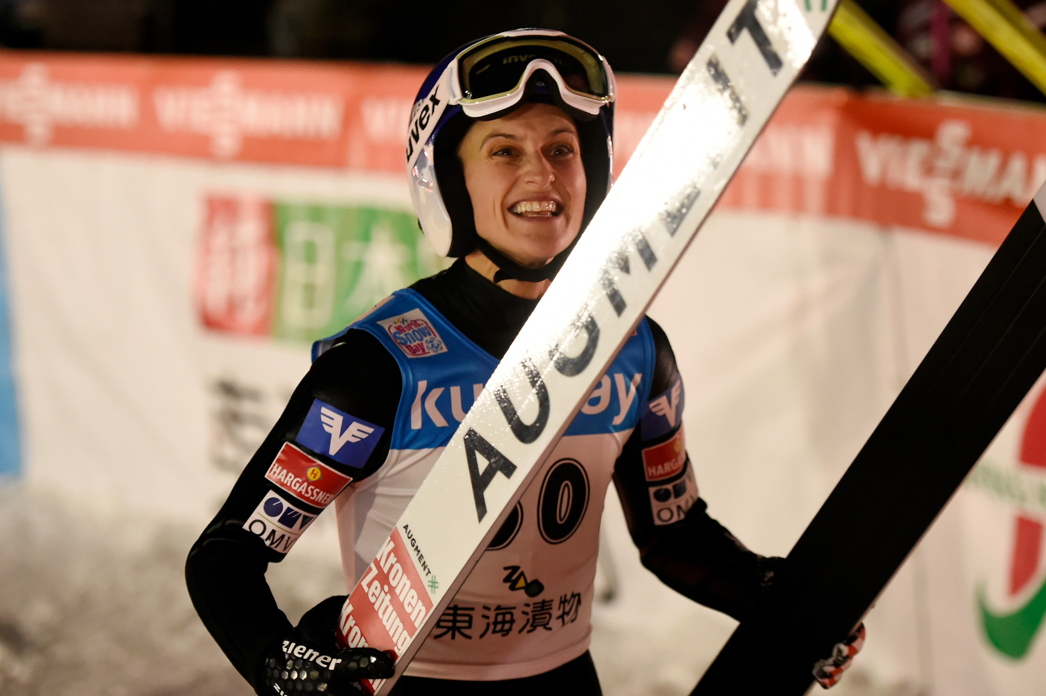 Pinkelnig wins again in Japan to move within point of Women's Ski Jumping World Cup lead