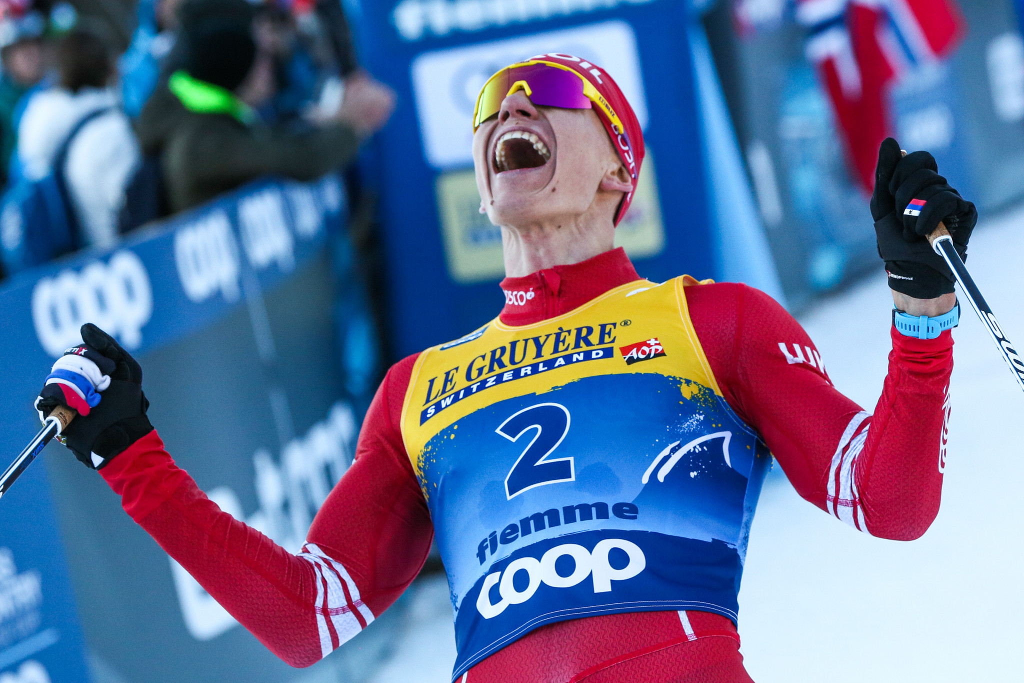 Bolshunov and Johaug victorious again at FIS Cross-Country World Cup in Nové Město 