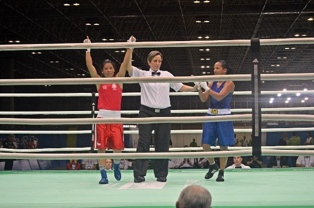 Indian summer for Kom to open AIBA Olympic Test Event