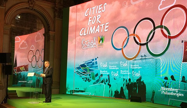 IOC President calls on 2024 Olympic bid cities to demonstrate sustainable development at conference in Paris