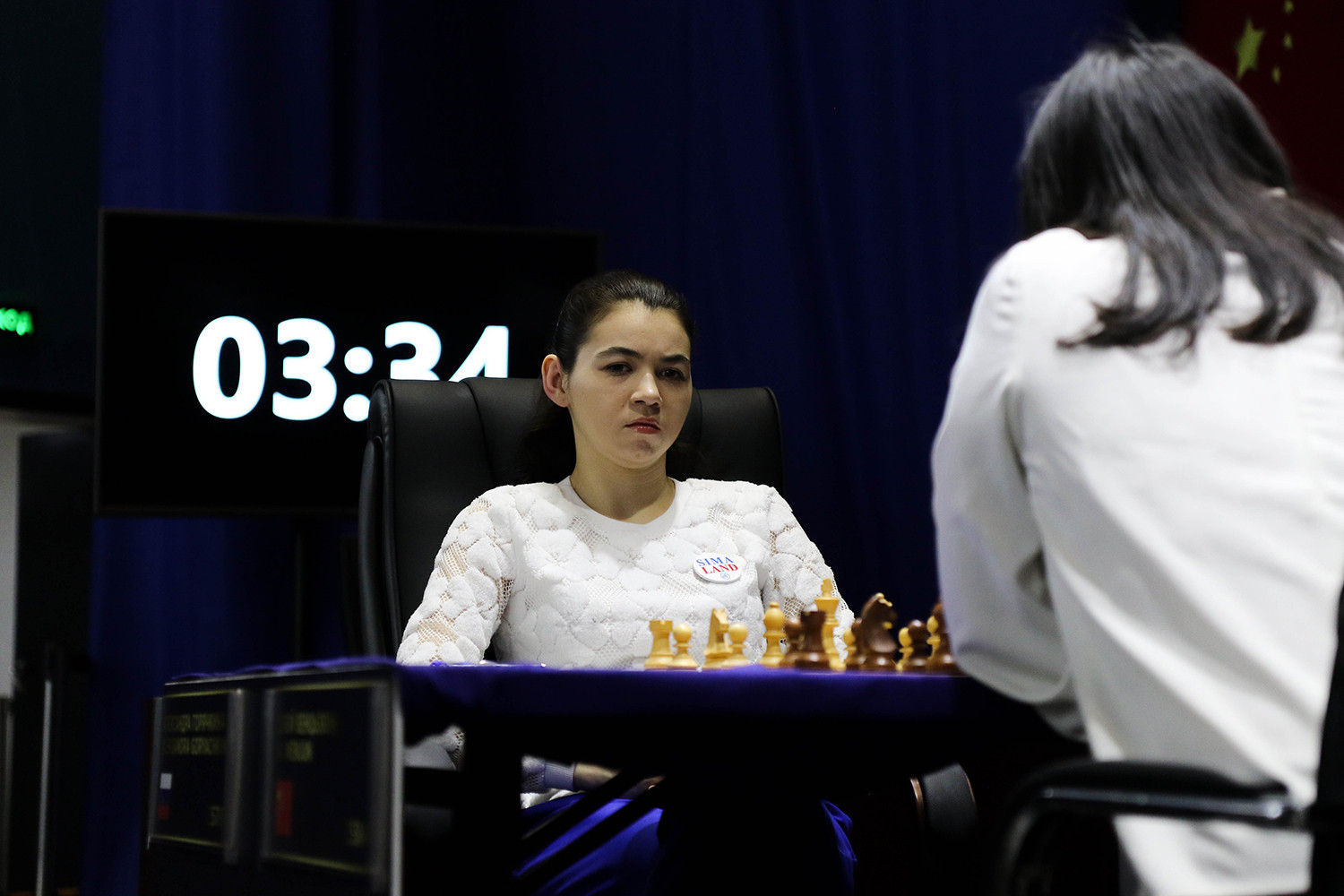 Aleksandra Goryachkina's risky strategy backfired ©FIDE