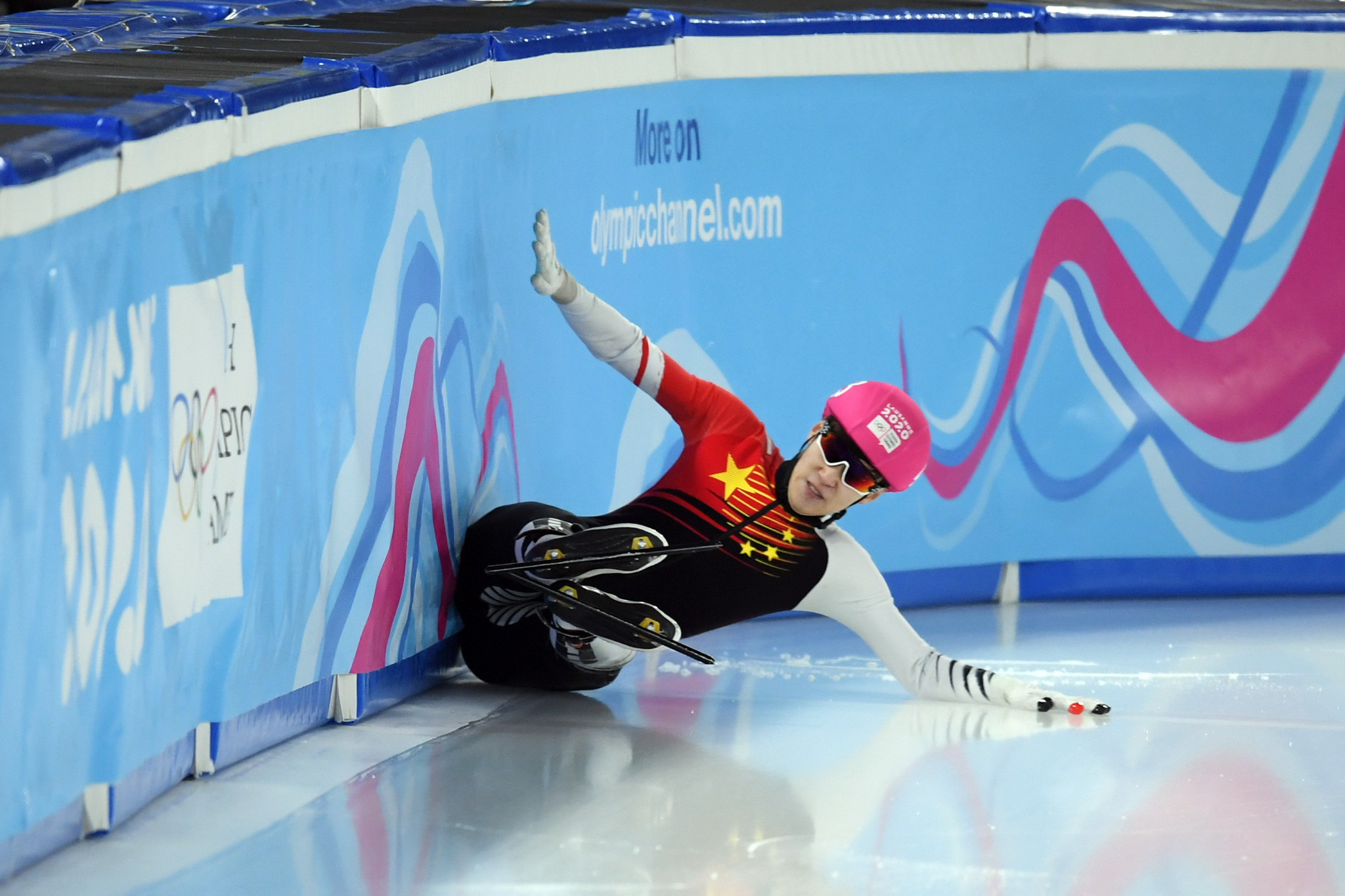 Drama continued on the ice as short track competition resumed ©Getty Images