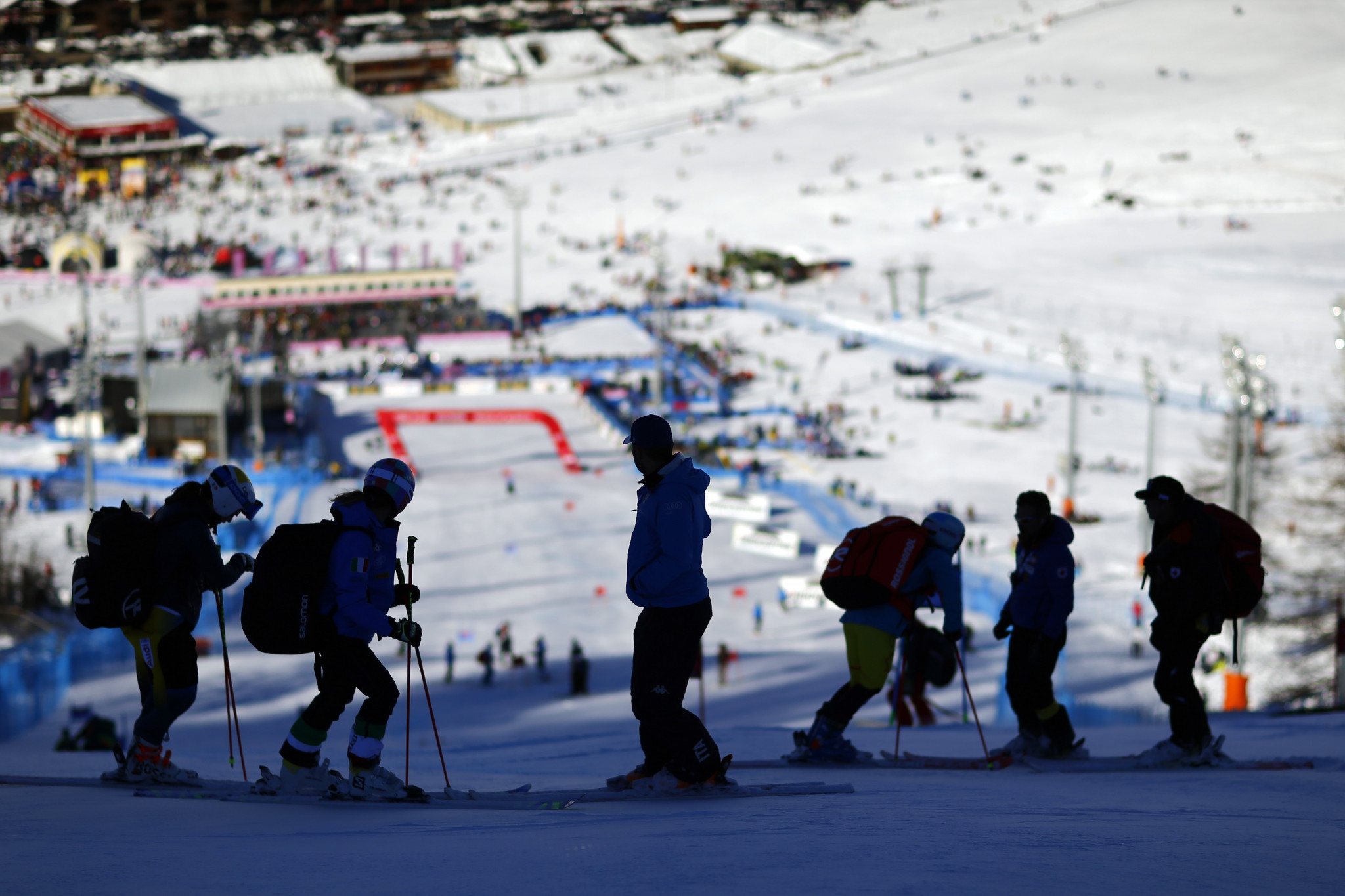Italian ski resort Sestriere will bid to host the 2029 FIS Alpine World Ski Championships ©Getty Images