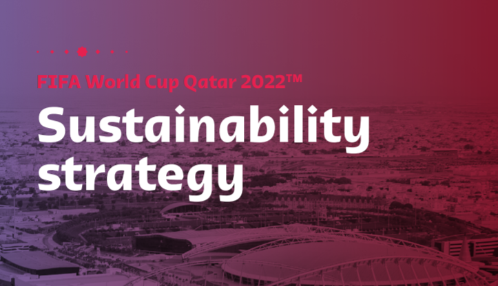 It's the first-ever joint FIFA World Cup Sustainability Strategy ©FIFA