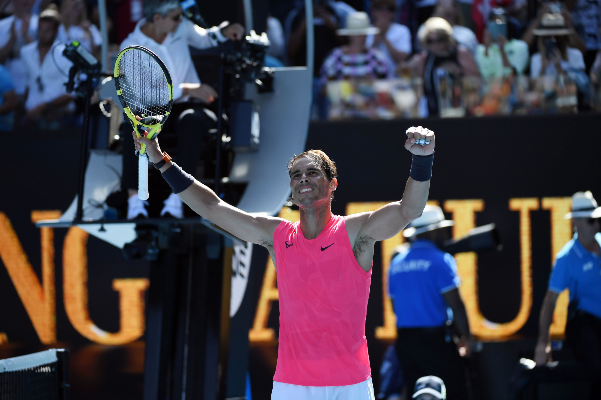 World number one Rafael Nadal eased through in Melbourne ©Getty Images