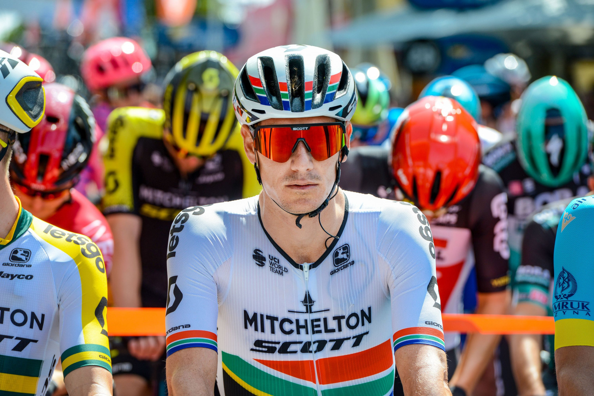 Back-to-back general classification winner Daryl Impey endured mechanical problems ©Getty Images