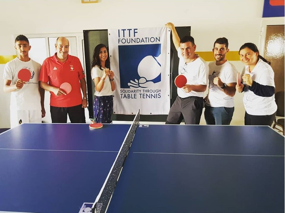 The visit came on the back of the THF signing a Memorandum of Understanding with the ITTF in November 2018 ©Taekwondo Humanitarian Foundation/Facebook