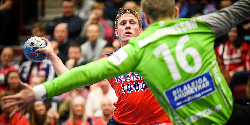 Norway held off a second-half fightback from Iceland to stay unbeaten at the European Men's Handball Championship ©EHF/Nebojsa Tejic/Kolektiff