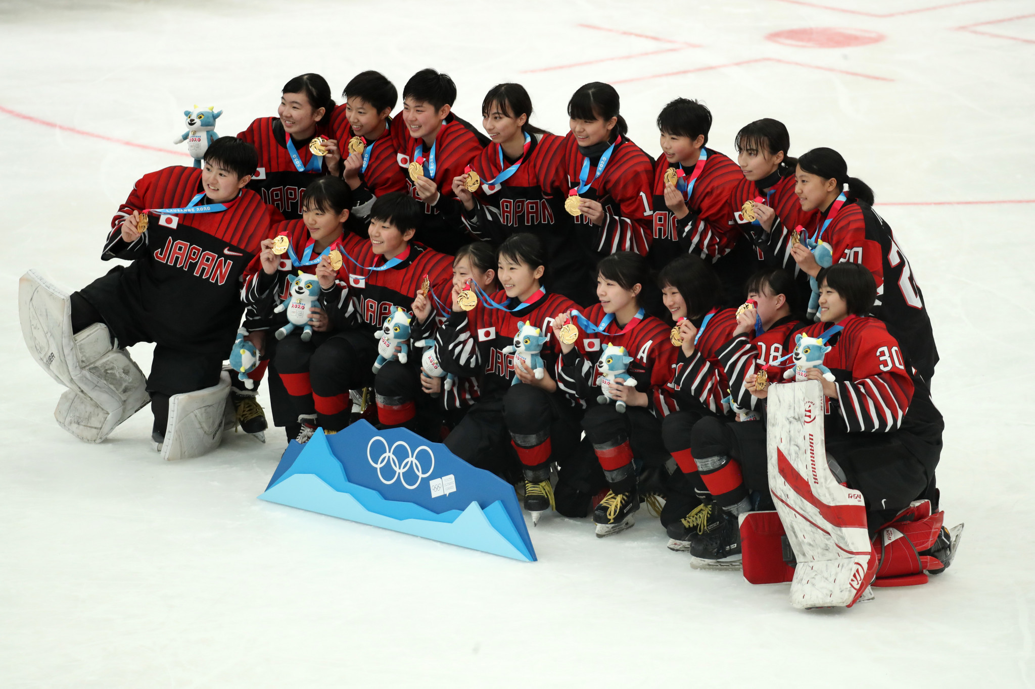 Japan triumphed in the women's ice hockey final at the Winter Youth Olympic Games in Lausanne ©Getty Images